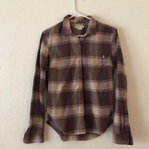 Obey Women’s flannel button up